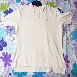 men's vintage polo collard shirt